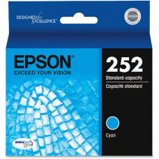 Epson DURABrite Ultra T252220 Original Ink Cartridge - Cyan - Inkjet - Standard Yield - 300 Pages - 1 Each T252220-S