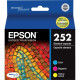 Epson DURABrite Ultra T252520 Original Ink Cartridge - Yellow, Cyan, Magenta - Inkjet - Standard Yield - 300 Pages (Per Cartridge) - 3 / Pack T252520-S