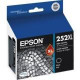 Epson DURABrite Ultra 252XL Original Ink Cartridge - Black - Inkjet - High Yield - 1 Pack T252XL120-S