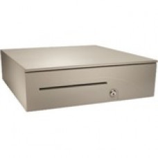 Apg Cash Drawer 1616 Cash Drawer - 5 Bill - 5 Coin - Steel - Cloud White - 4.9" Height x 16" Width x 16.8" Depth T320-1-CW1616