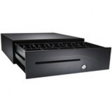 Apg Cash Drawer Series 100 1616 Cash Drawer - 5 Bill x 6 Coin - Dual Media Slot - Black - TAA Compliance T320-BL1616-U6