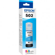 Epson T502, Cyan Ink Bottle - Inkjet - Cyan T502220-S