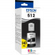 Epson T512, Black Ink Bottle - Inkjet - Black - 8000 Pages - 4.73 fl oz - 1 T512020-S