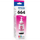 Epson T664, Magenta Ink Bottle - Inkjet - Magenta - 6500 Pages T664320-S