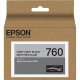 Epson UltraChrome HD T760 Original Ink Cartridge - Inkjet - Light Black - 1 Each T760920