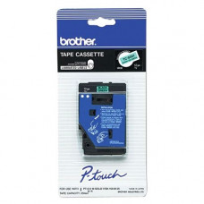 Brother 12mm (1/2") Black on Green Laminated Tape (7.7m/25.2') (1/Pkg) - TAA Compliance TC8001