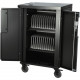 Bretford Core X Cart - 2 Shelf - 29.5" Width x 26" Depth x 44.5" Height - Steel Frame - For 24 Devices - TAA Compliance TCOREX24-CT