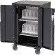 Bretford CoreX Cart - 2 Shelf - Steel - 33.2" Width x 25.8" Depth x 44.5" Height - For 24 Devices - TAA Compliance TCOREX24