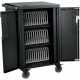 Bretford CoreX Cart - 3 Shelf - Steel - 33.2" Width x 25.8" Depth x 44.5" Height - For 36 Devices - TAA Compliance TCOREX36
