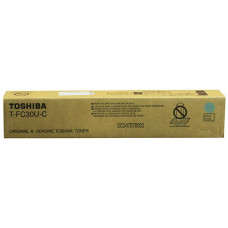 Toshiba Cyan Toner Cartridge (28,000 Yield) - TAA Compliance TFC30UC
