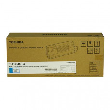 Toshiba Cyan Toner Cartridge (11,500 Yield) (1 Ctg/Ctn) TFC34UC