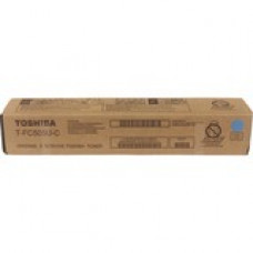 Toshiba Toner Cartridge - Cyan - Laser - 33600 Pages - 1 Each - TAA Compliance TFC505UC