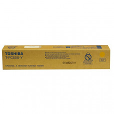 Toshiba Yellow Toner Cartridge (28,000 Yield) - TAA Compliance TFC50UY