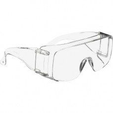 3m Tour-Guard V Protective Eyewear - Medium Size - Ultraviolet Protection - Polycarbonate Lens - Clear, Clear - 100 / Box - TAA Compliance TGV01100