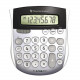 Texas Instruments TI1795 Angled SuperView Calculator - Dual Power, Sign Change, Angled Display - 8 Digits - LCD - Battery/Solar Powered - 1" x 4.3" x 5.1" - Gray - 1 Each TI-1795SV