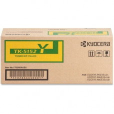 Kyocera TK-5152Y Original Toner Cartridge - Laser - Standard Yield - 10000 Pages - Yellow - 1 Each TK-5152Y