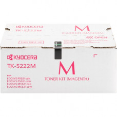 Kyocera TK-5222M Original Toner Cartridge - Magenta - Laser - Standard Yield - 1200 Pages - 1 Each TK-5222M