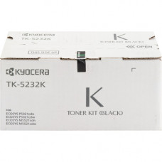Kyocera TK-5232K Original Toner Cartridge - Black - Laser - High Yield - 2600 Pages - 1 Each TK-5232K