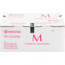 Kyocera TK-5232M Original Toner Cartridge - Magenta - Laser - High Yield - 2200 Pages - 1 Each TK-5232M