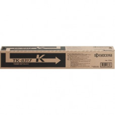 Kyocera TK-8317K Original Toner Cartridge - Laser - 20000 Pages - Black - 1 Each TK-8317K