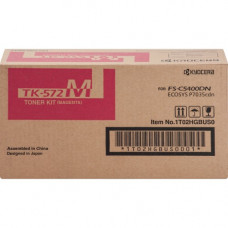 Kyocera TK572M Original Toner Cartridge - Laser - 12000 Pages - Magenta - 1 Each TK572M