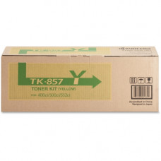 Kyocera Original Toner Cartridge - Laser - High Yield - 18000 Pages - Yellow - 1 Each TK857Y