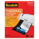 3m Scotch Thermal Laminating Pouches - Sheet Size Supported: Letter 8.50" Width x 11" Length - Laminating Pouch/Sheet Size: 9" Width x 11.50" Length x 3 mil Thickness - Glossy - for Photo, Document, Schedule, Presentation, Phone List, 