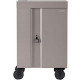 Bretford CUBE Cart Mini - 2 Shelf - Steel - 24" Width x 21" Depth x 37.5" Height - Champagne - For 20 Devices - TAA Compliance TVCM20PAC-CH