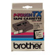 Brother 24mm (1") Black on White Laminated Tape (15m/50') (1/Pkg) - TAA Compliance TX-2511