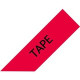 Brother P-touch TZe-461 Black Print on Red Label Tape 1.4" (36mm) wide x 26.2&#39;&#39; (8m) long - 1 27/64" Width x 26 1/4 ft Length - Rectangle - Black on Red - TAA Compliance TZE461CS