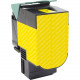 V7 70C1HY0 Toner Cartridge - Alternative for Lexmark 70C1HY0, 70C0H40 - Yellow - Laser - 3000 Pages 70C1HY0