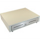 Apg Cash Drawer Vasario 1616 Cash Drawer - 5 Bill - 5 Coin - 2 Media SlotPrinter Driven - White - 3.8" Height x 16.2" Width x 16.3" Depth - TAA Compliance VB320-AW1616