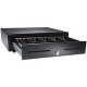 Apg Cash Drawer Vasario Series Cash Drawer - 5 Bill x 8 Coin - Dual Media Slot, Painted Front - Black - USB - 4.3" H x 16.2" W x 16.3" D - TAA Compliance VB320-BL1616-B10