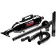 Metropolitan Vacuum Cleaner  MetroVac Vac N Blo VM12500T Portable Vacuum Cleaner - 500 W Motor - Bagged - Turbo Brush, Wand, Hose, Upholstery Nozzle, Dusting Brush, Crevice Tool, Inflator, Strap, Nozzle - AC Supply - 4.50 A - Black - TAA Compliance VM1250