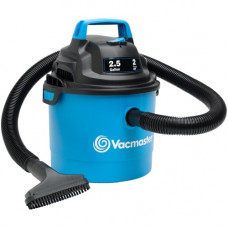 Cleva North America Vacmaster VOM205P Portable Vacuum Cleaner - 1491.40 W Motor - 2.50 gal - Bagged - Hose, Filter, Utility Nozzle, Crevice Tool - Bare Floor, Carpet, Concrete, Laminate Floor, Tile Floor, Vinyl Floor, Wooden Floor - 10 ft Cable Length - 4