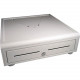 Apg Cash Drawer Stratis 1617 Cash Drawer - 4 Bill - 8 Coin - 2 Media SlotPrinter Driven - White - 5.3" Height x 16.2" Width x 17.3" Depth VTL320-AW1617-B5