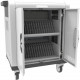 Rocstor Volt SC32 Sync & Charging - 2 Shelf - 4 Casters - 4" Caster Size - Steel - 21.7" Width x 32.3" Depth x 36.6" Height - For 32 Devices VTSC032-01