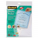 3m Scotch Display Pocket - 9" x 11" Sheet Size - Plastic - Clear - 2.16 lb - 1 Each - TAA Compliance WL854C