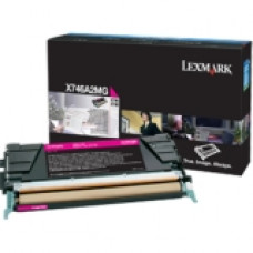 Lexmark Magenta Toner Cartridge (7,000 Yield) (For Use in Model X746/X748) X746A2MG