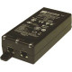 CyberData Power over Ethernet Injector - 10/100Base-TX Input Port(s) - 10/100Base-TX Output Port(s) - 25 W - TAA Compliance 011124