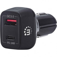 Manhattan Power Delivery Car Charger - 42 W - 9 V DC/3 A, 12 V DC, 5 V DC Output 102063