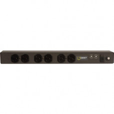 Vertiv Co Geist rPDU SPFN064-1023TL 6-Outlets PDU - Basic - NEMA L5-20P - 6 x NEMA 5-20R - 120 V AC - Horizontal - Rack Mount, Cabinet Mount - Rack-mountable - TAA Compliant - TAA Compliance 11266VH