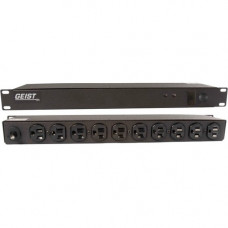 Vertiv Co Geist JRN102-101D15ST5 10-Outlets PDU - Basic - NEMA 5-15P - 10 x NEMA 5-15R - 120 V AC - 1U - Horizontal - Rack-mountable - TAA Compliance 11519