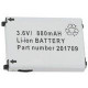 Unitech Rechargeable Battery Pack - Lithium Ion (Li-Ion) - TAA Compliance 1400-202501G