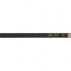 Vertiv Co Geist VSSKN084-102R20TL 8-Outlets PDU - Basic - NEMA L5-20P - 8 x NEMA 5-20R - 120 V AC - 0U - Vertical - Rack Mount - Rack-mountable - TAA Compliance 17468