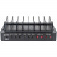 Manhattan 10-Port USB Charging Station - 76 W Output Power - 120 V AC, 230 V AC Input Voltage - 9 V DC, 5 V DC, 12 V DC Output Voltage - 2.40 A Output Current 180009