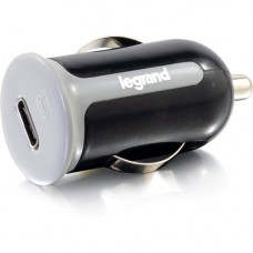 C2g 1-Port USB-C Car Charger, 3A Output - 12 V DC, 24 V DC Input - 5 V DC/3 A Output 20281