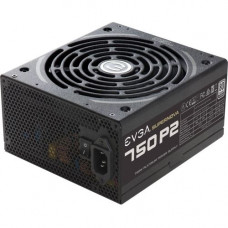 EVGA SuperNOVA 750 P2 Power Supply - ATX12V/EPS12V - 120 V AC, 230 V AC Input Voltage - 3.3 V DC, 5 V DC, 12 V DC, -12 V DC, 5 V DC Output Voltage - 1 Fans - Internal - Modular - ATI CrossFire Supported - NVIDIA SLI Supported - 94% Efficiency - 750 W-80 P