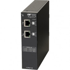 Omnitron Systems RuggedNet Industrial Unmanaged 30W Gigabit PoE Extender with Booster Technology - 1 RJ-45 PoE/PD + 1 RJ-45 PoE/PSE, Lifetime Warranty 2200-11Z