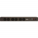 Vertiv Co Geist BRF060-10 6-Outlets PDU - Basic - NEMA 5-15P - 6 x NEMA 5-15R - 120 V AC - 1U - Horizontal - Rack-mountable - TAA Compliance 27849